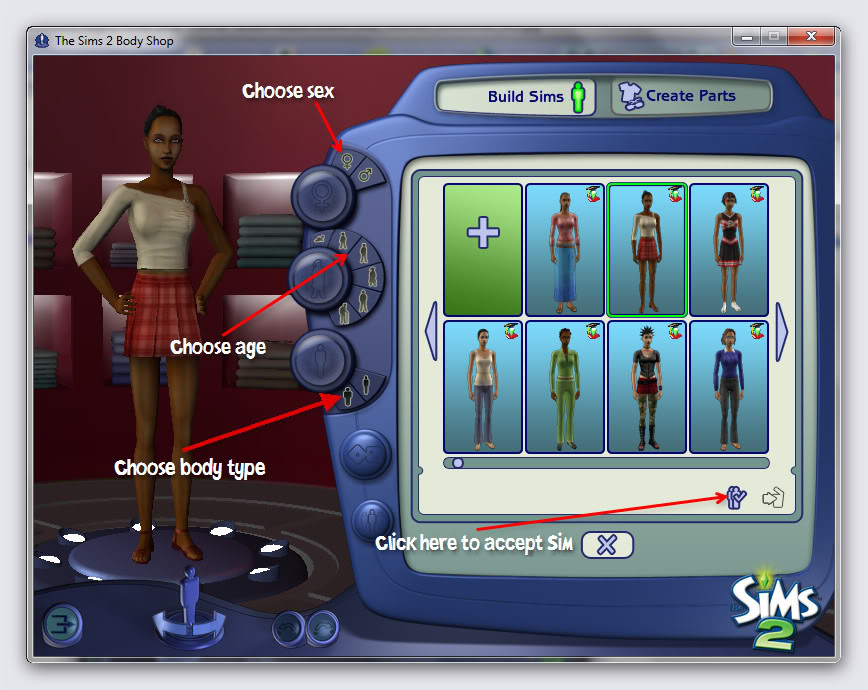the sims 2 body shop
