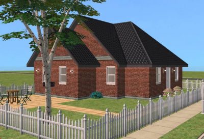 Sim Slum Starter Home, Base Game, No CC