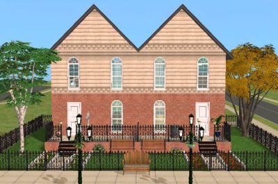 London Townhouse - Base Game, No CC