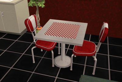 Diner/Cafe Table