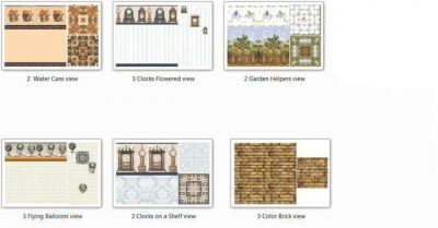 Chilili's Wall & Floor Sets