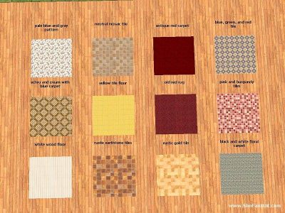 Assorted Flooring