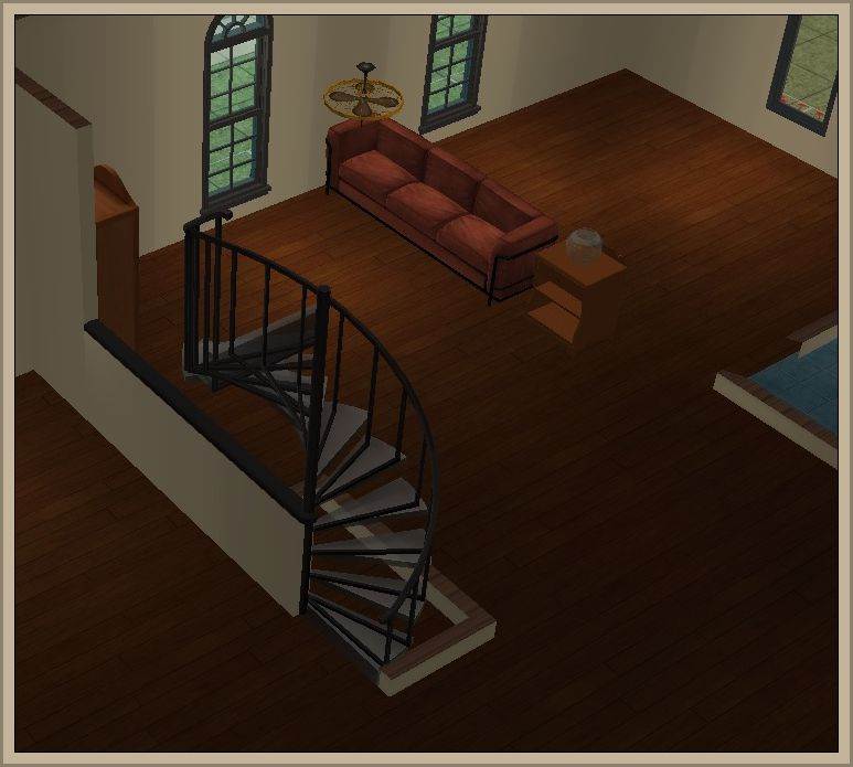 Radial Glass Spiral Stairs | Sim Fans UK